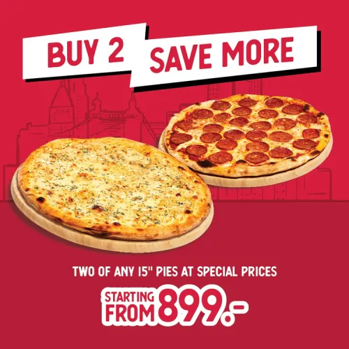 BUY 2 SAVE MORE (15˝) Starting from 899