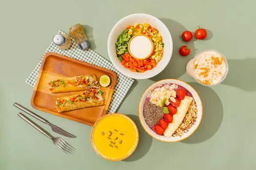 VEGETARIAN MEAL PLAN 1500 KCAL SET A