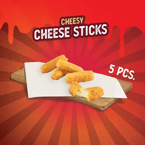 Cheesy Cheese Sticks (5 pc)