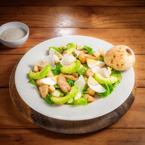 Grilled Chicken & Avocado Caesar Salad