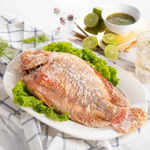 Grilled Tilapia with Salt