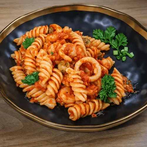 Pasta Arrabbiata del Mare