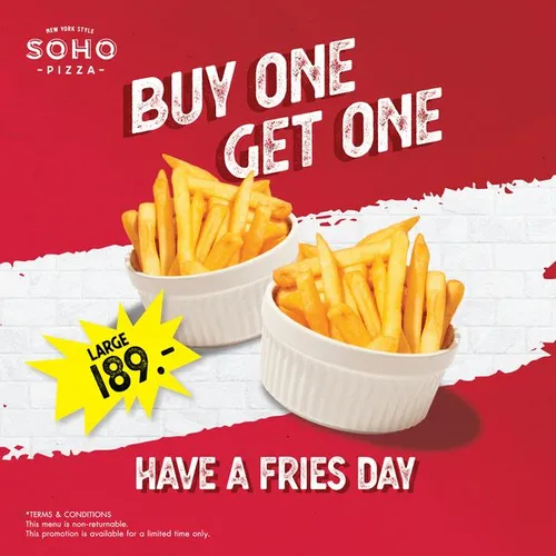 Buy one Get one - French Fries Large