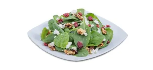 Spinach & Goat Cheese Salad