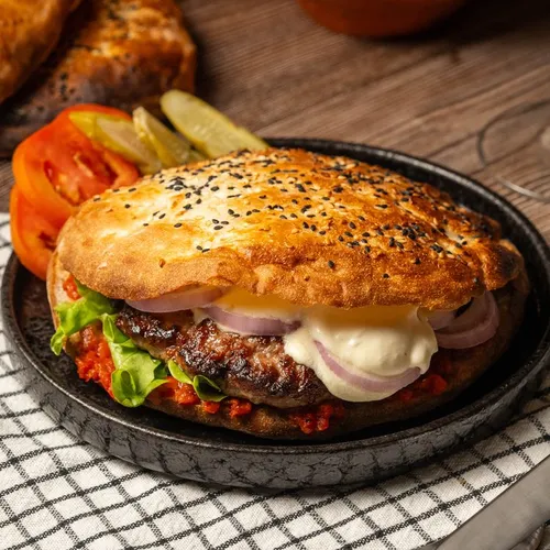 Pljeskavica Balkan Burger