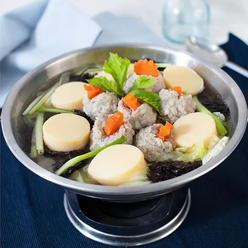 ต้มจืดเต้าหู้หมูสับสาหร่าย