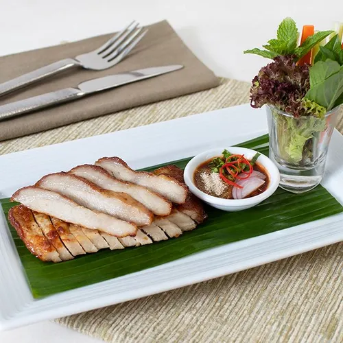 คอหมูย่าง