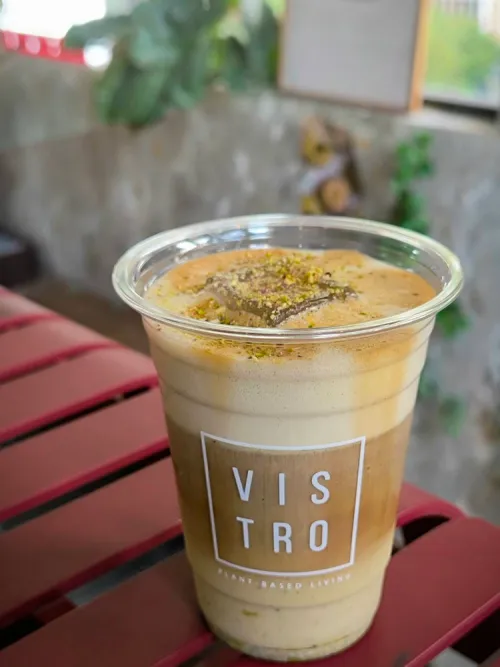 Iced Pistachio Latte
