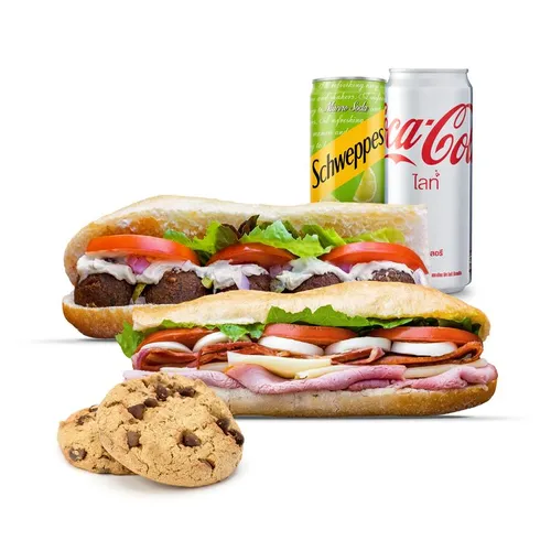 Set 5 - 15% Off! Choice of 20cm Classics Baguette x 2