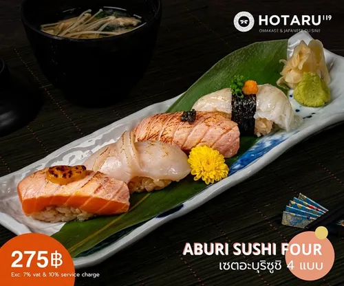 aburi sushi four