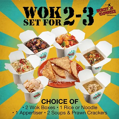 Wok Set for 2-3