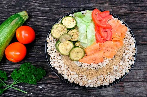 Smoked Salmon Grain Bowl
