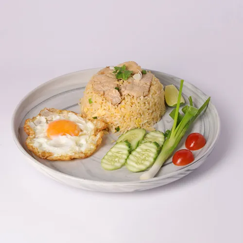 ข้าวผัดหมู+ไข่ดาว