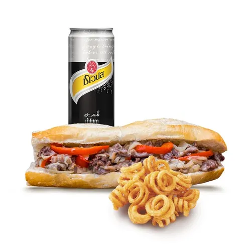 Set 3 - 15% Off! Philly Cheesesteak Classic Baguette 30cm