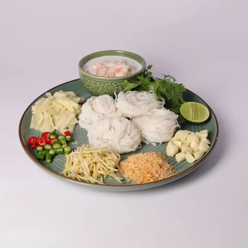 ขนมจีนซาวน้ำกุ้ง
