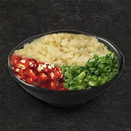 พริกกระเทียมต้นหอม