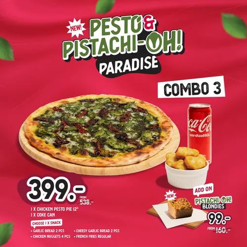 Pesto & Pistachioh Combo3 399 from 538