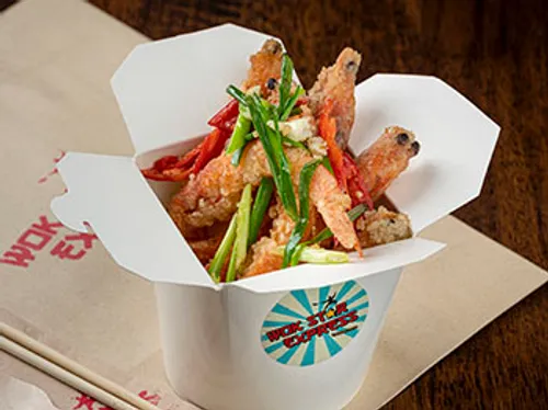 SALT & PEPPER PRAWNS