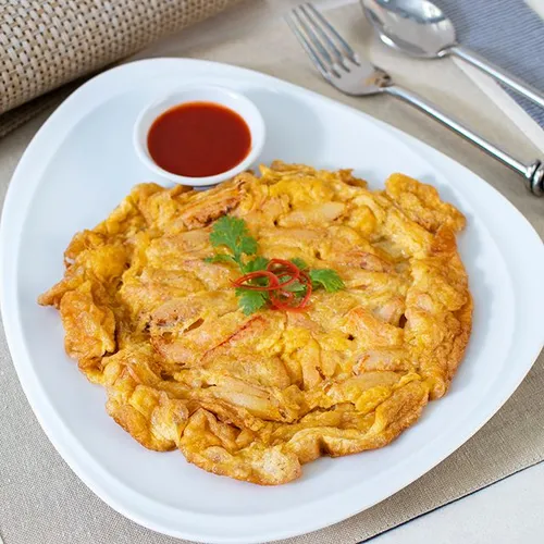 ไข่เจียวเนื้อก้ามปู