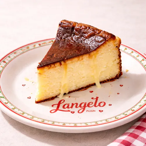 Burnt Basque Cheese Cake Slice