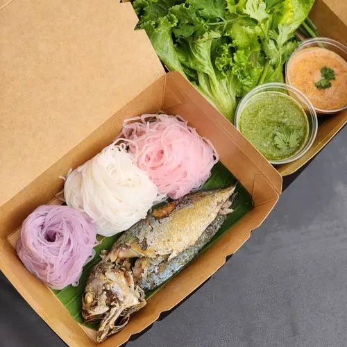 Miang Mackerel 2 Dipping Sauces