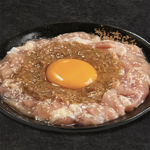 ไก่นุ่มตอกไข่