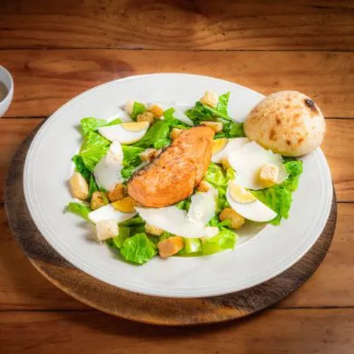 Salmon Caesar Salad