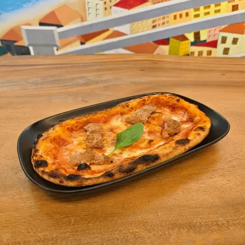 Vegan Italian Sausage Pizza