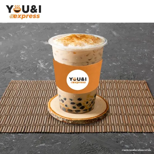 ชานมไข่มุก (แก้ว)