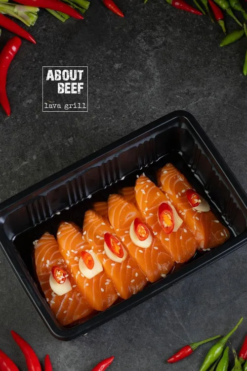 Fish sauce-fermented Salmon