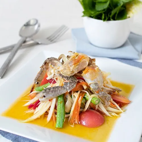 ส้มตำปูม้า