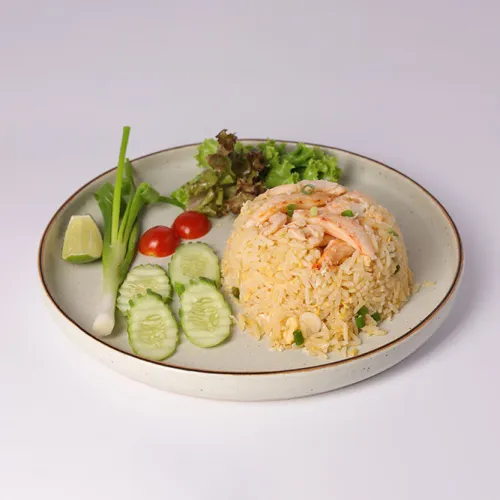 ข้าวผัดเนื้อก้ามปู