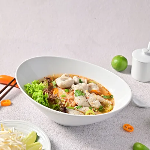 ก๋วยเตี๋ยวลูกชิ้นปลาพิเศษ (น้ำ/แห้ง/ต้มยำ)