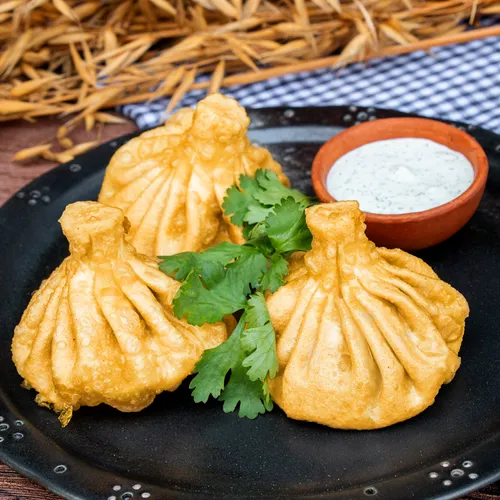 Kalakuri Fried Khinkali