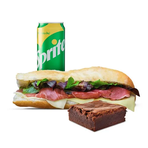 Set 2 - 15% Off! Prosciutto & Manchego Classic Baguette 30cm