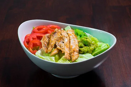 Chicken Breast and Guacamole Salad