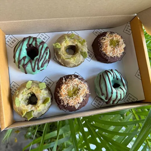 Xmas Donuts Gift Box 6 Pcs