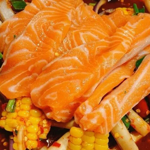ยำแซลมอน NORWAY