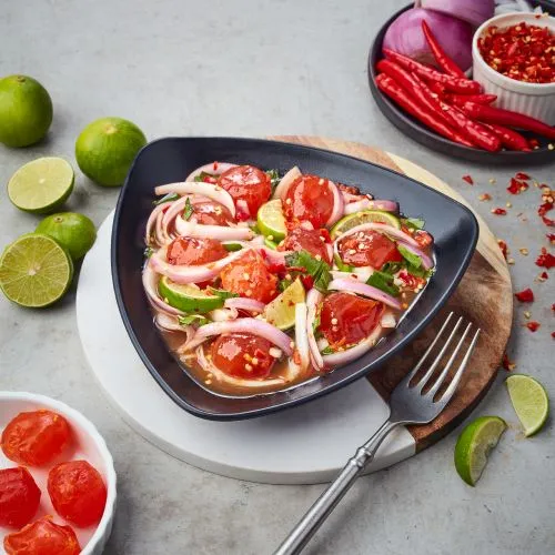 Spicy Egg Yolk Salad