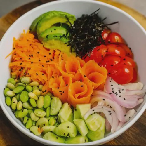 Smoked Salmon & Avocado Bowl