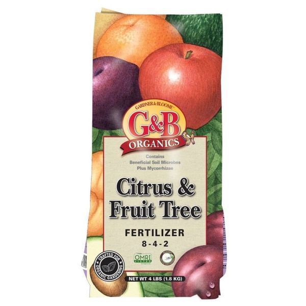 G&B Organics Citrus & Fruit Tree Fertilizer (8-4-2)