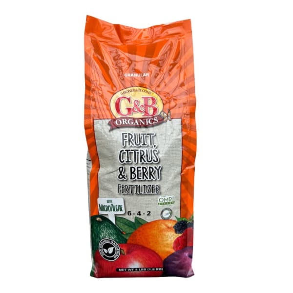 G&B Organics Fruit, Citrus & Berry Fertilizer (6-4-2)