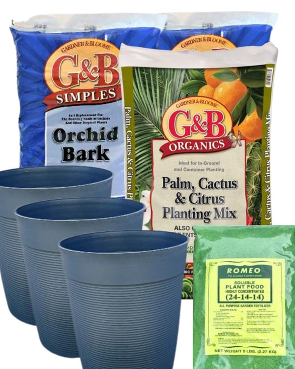 Citrus Tree Planting Bundle- Navy Blue