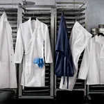 Lavagem uniformes indústria de alimentos