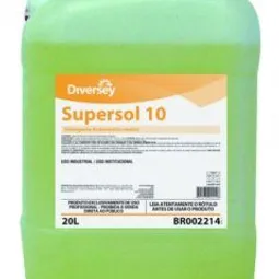 Supersol 10 - CaracterísticasEconômico no uso Alto teor de espuma – Ideal para limpeza de carrocerias Detergente neutro – Não ataca a...