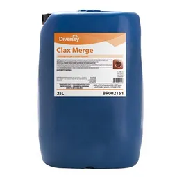 Clax Merge - Características Alto poder de limpeza Ação seqüestrante Eficaz remoção de óleos e gorduras Atua tanto a frio quanto a quente Espuma...