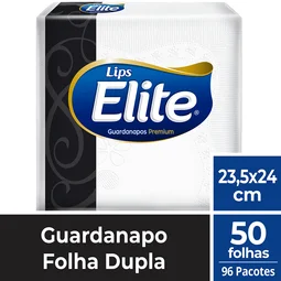 Os guardanapos Elite Lips Folha Dupla são referência em alta qualidade à mesa. Conferem à sua casa o toque de sofisticação, máxima suavidade e requinte 