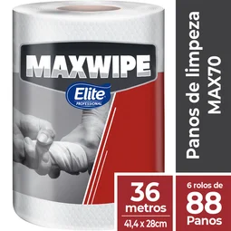 Panos Descartáveis Maxwipe Elite MAX 70 Rolo