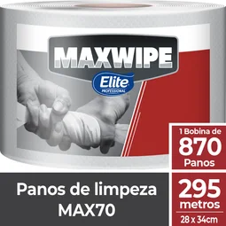 Panos Descartáveis Maxwipe Elite MAX 70 Bobina