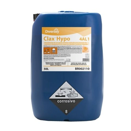 Clax Hypo Conc - Características Desinfetante Estabilidade Remove manchas Alvejamento eficiente Utilização Desinfetante de uso geral, também...